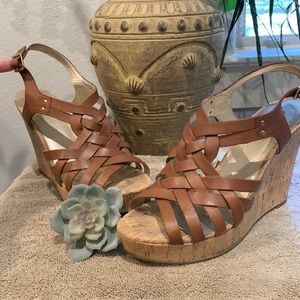 Guess Wedge Sandals - Size 9